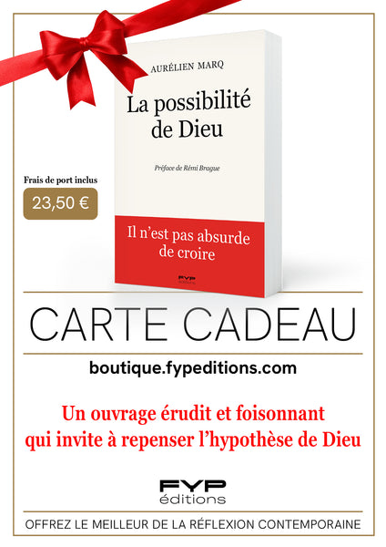 Carte-cadeau FYP EDITIONS. Stimulez l'esprit, éclairez l'avenir.